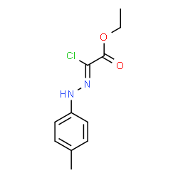 ChemSpider 2D Image | Ethyl (2Z)-chloro[(4-methylphenyl)hydrazono]acetate | C11H13ClN2O2