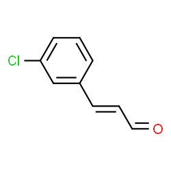 ChemSpider 2D Image | 3-Chlorocinnamaldehyde | C9H7ClO