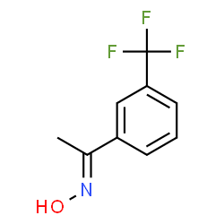 ChemSpider 2D Image | 3-trifluoromethylacetophenone oxime | C9H8F3NO