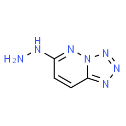 ChemSpider 2D Image | 6-Hydrazinotetrazolo[1,5-b]pyridazine | C4H5N7