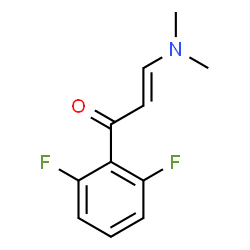 ChemSpider 2D Image | 1-(2,6-difluorophenyl)-3-(dimethylamino)prop-2-en-1-one | C11H11F2NO