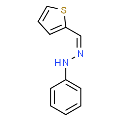 ChemSpider 2D Image | (2Z)-1-Phenyl-2-(2-thienylmethylene)hydrazine | C11H10N2S