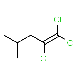 ChemSpider 2D Image | 1,1,2-Trichloro-4-methyl-1-pentene | C6H9Cl3
