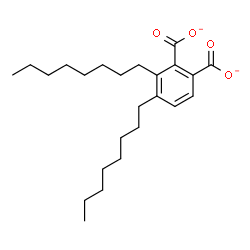 ChemSpider 2D Image | di-n-octylphthalate | C24H36O4