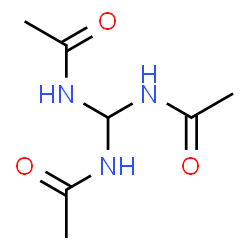 ChemSpider 2D Image | N,N',N''-Methanetriyltriacetamide | C7H13N3O3