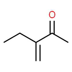 ChemSpider 2D Image | 3-Buten-2-one, 3-ethyl- | C6H10O