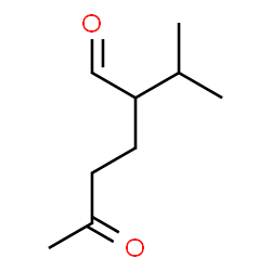 ChemSpider 2D Image | 2-Isopropyl-5-oxohexanal | C9H16O2