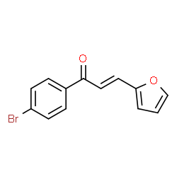 ChemSpider 2D Image | (2E)-1-(4-Bromophenyl)-3-(2-furyl)-2-propen-1-one | C13H9BrO2
