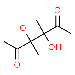 ChemSpider 2D Image | 3,4-Dihydroxy-3,4-dimethyl-2,5-hexanedione | C8H14O4