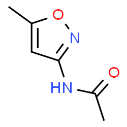 ChemSpider 2D Image | N-(5-Methyl-3-isoxazolyl)acetamide | C6H8N2O2