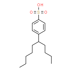 ChemSpider 2D Image | 4-(5-Decanyl)benzenesulfonic acid | C16H26O3S