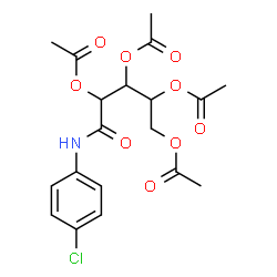 ChemSpider 2D Image | 5-[(4-Chlorophenyl)amino]-5-oxo-1,2,3,4-pentanetetrayl tetraacetate | C19H22ClNO9