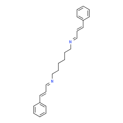 ChemSpider 2D Image | N,N'-Dicinnamylidene-1,6-hexanediamine | C24H28N2