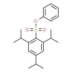 ChemSpider 2D Image | Phenyl 2,4,6-triisopropylbenzenesulfonate | C21H28O3S