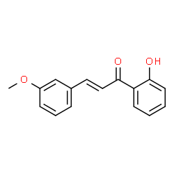 ChemSpider 2D Image | 2'-Hydroxy-3-methoxychalcone | C16H14O3