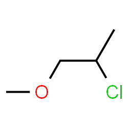 ChemSpider 2D Image | 2-Chloro-1-methoxypropane | C4H9ClO