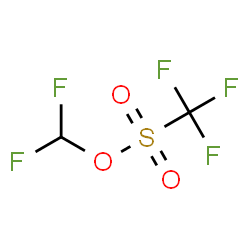 ChemSpider 2D Image | Difluoromethyl triflate | C2HF5O3S