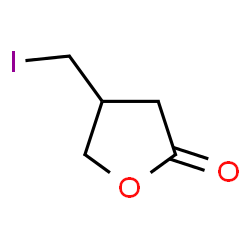 ChemSpider 2D Image | 4-(Iodomethyl)dihydro-2(3H)-furanone | C5H7IO2