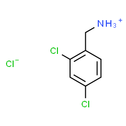 ChemSpider 2D Image | (2,4-Dichlorophenyl)methanaminium chloride | C7H8Cl3N