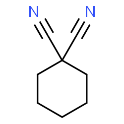 ChemSpider 2D Image | 1,1-Cyclohexanedicarbonitrile | C8H10N2