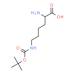 ChemSpider 2D Image | N~6~-{[(2-Methyl-2-propanyl)oxy]carbonyl}lysine | C11H22N2O4