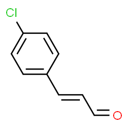 ChemSpider 2D Image | 4-Chlorocinnamaldehyde | C9H7ClO