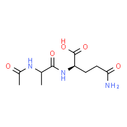 ChemSpider 2D Image | N-Acetylalanyl-D-glutamine | C10H17N3O5