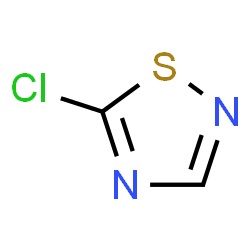 ChemSpider 2D Image | 5-Chloro-1,2,4-thiadiazole | C2HClN2S