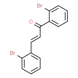 ChemSpider 2D Image | (2E)-1,3-Bis(2-bromophenyl)-2-propen-1-one | C15H10Br2O