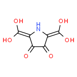 ChemSpider 2D Image | 2,5-Bis(dihydroxymethylene)-3,4-pyrrolidinedione | C6H5NO6