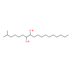 ChemSpider 2D Image | 2-Methyloctadecan-7,8-diol | C19H40O2