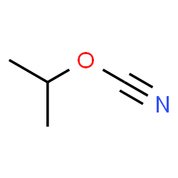 ChemSpider 2D Image | Isopropyl cyanate | C4H7NO