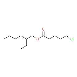 ChemSpider 2D Image | 2-Ethylhexyl 5-chloropentanoate  | C13H25ClO2