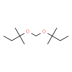 ChemSpider 2D Image | 2-Methyl-2-{[(2-methyl-2-butanyl)oxy]methoxy}butane | C11H24O2