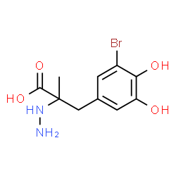 ChemSpider 2D Image | 3-BROMO CARBIDOPA | C10H13BrN2O4