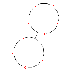 ChemSpider 2D Image | 2,2'-Bi(1,4,7,10,13-pentaoxacyclopentadecane) | C20H38O10