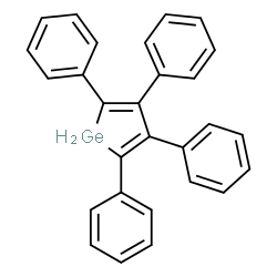 ChemSpider 2D Image | 2,3,4,5-Tetraphenyl-1H-germole | C28H22Ge