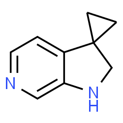 ChemSpider 2D Image | 1',2'-Dihydrospiro[cyclopropane-1,3'-pyrrolo[2,3-c]pyridine] | C9H10N2