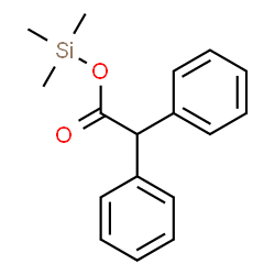 ChemSpider 2D Image | Trimethylsilyl diphenylacetate | C17H20O2Si
