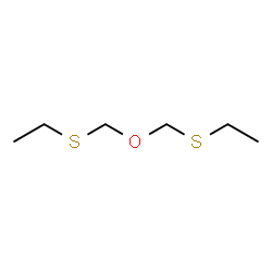 ChemSpider 2D Image | ({[(Ethylsulfanyl)methoxy]methyl}sulfanyl)ethane | C6H14OS2