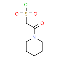 ChemSpider 2D Image | 2-Oxo-2-(1-piperidinyl)ethanesulfonyl chloride | C7H12ClNO3S