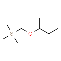 ChemSpider 2D Image | (sec-Butoxymethyl)(trimethyl)silane | C8H20OSi