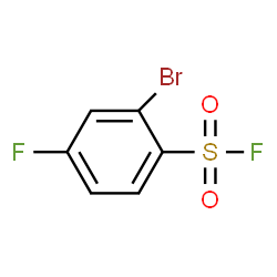 ChemSpider 2D Image | 2-Bromo-4-fluorobenzenesulfonyl fluoride | C6H3BrF2O2S