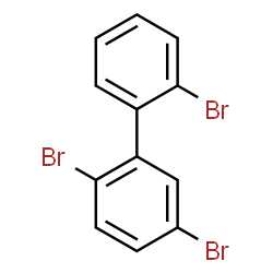 ChemSpider 2D Image | 2,2',5-Tribromobiphenyl | C12H7Br3