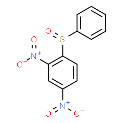 ChemSpider 2D Image | 2,4-Dinitro-1-(phenylsulfinyl)benzene | C12H8N2O5S