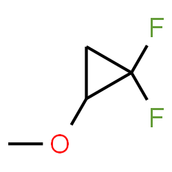 ChemSpider 2D Image | 1,1-Difluoro-2-methoxycyclopropane | C4H6F2O