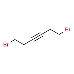 ChemSpider 2D Image | 1,6-Dibromo-3-hexyne | C6H8Br2