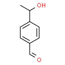 ChemSpider 2D Image | 4-(1-Hydroxyethyl)benzaldehyde | C9H10O2