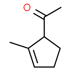 ChemSpider 2D Image | 1-(2-Methyl-2-cyclopenten-1-yl)ethanone  | C8H12O
