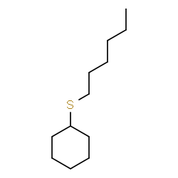 ChemSpider 2D Image | Sulfide, cyclohexyl hexyl | C12H24S